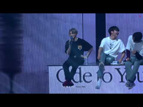 190901"우지 엔딩멘트 뒷부분" ODE TO YOU in SEOUL 세븐틴 콘서트 우지 직캠 SEVENTEEN