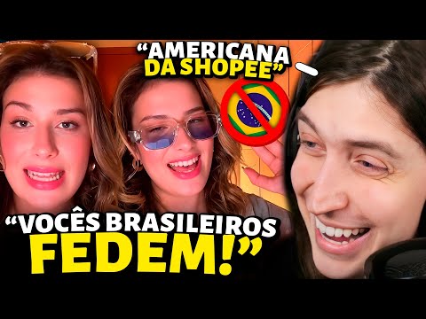 Felca reagindo A menina BRASILEIRA que ODEIA ser BRASILEIRA