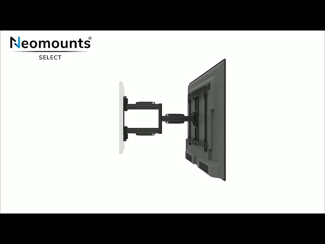 Vidéo teaser pour Neomounts WL40S-850BL16 TV wall mount - full motion