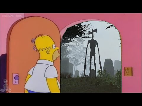 Homer Opens the door to Trevor Henderson's Giants | Unnerving Images | Siren Head | Day 17 | Day 18