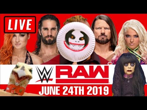 WWE Raw Live Stream - Full Show Watch Along June 24th 2019