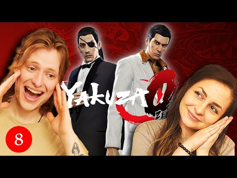 Couple Joins the YAKUZA?! - FIRST TIME Yakuza 0 Playthrough (Pt 8)