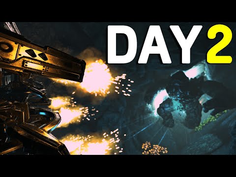 Upgrading Our CARNO CAVE To TEK & Raiding Lunar Cave On DAY 2 - ARK PvP