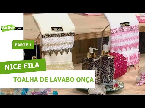 Toalha de Lavabo Onça - Nice Fila - 18/02/2019 P1