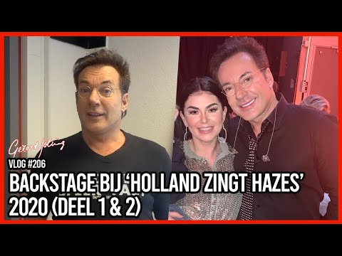 BACKSTAGE BIJ 'HOLLAND ZINGT HAZES' 2020 (DEEL 1 & 2) - GERARD JOLING - VLOG #206