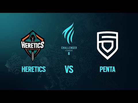 Heretics vs Penta // Rainbow Six European  Challenger League 2020 - Quarter Final