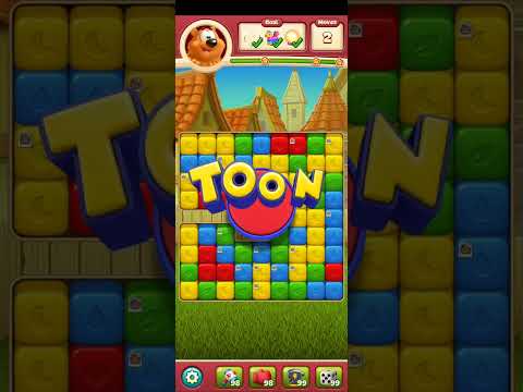 Toon Blast Level 2560 No Boosters Series
