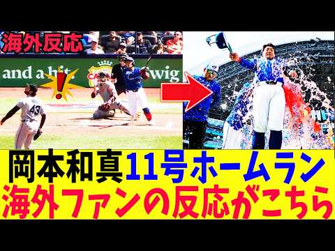 岡本和真11号決勝ホームラン!海外ファンの反応がコチラ