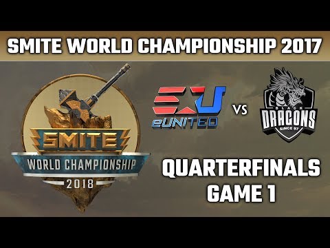 SMITE World Championship 2018: Quarterfinals - eUnited vs. Black Dragons (Game 1)