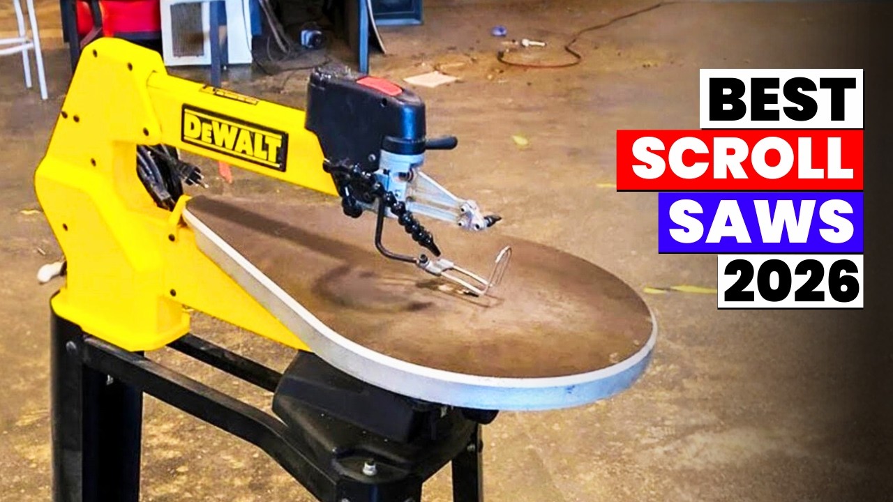The 5 Best Scroll Saws of 2026 | You Won't Believe the POWER of These 5 Scroll Saws