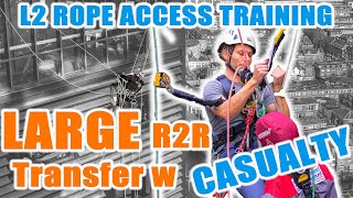 Download lagu Rope to Rope Transfer with a casualty - IRATA Rope Access Level 2 Training mp3