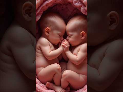 Twins baby inside the womb ep.02 #twins #twinsbaby #baby #shorts #lnh