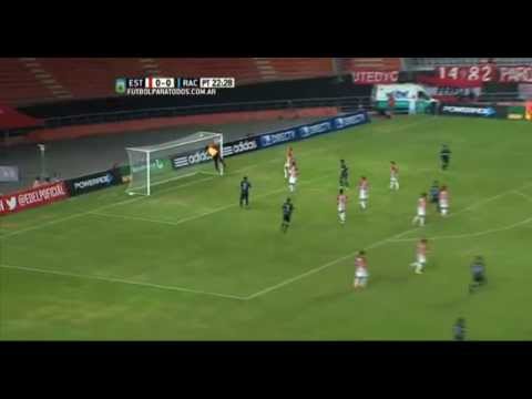 Navarro evitó el primero. Estudiantes 0 - Racing 0. Fecha 8. Primera División 2015. FPT