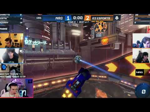 Musty reacts to NRG JSTN'S insane 0 second goal at RLCS NA Haunted Hallows Cup | Epic reaction |