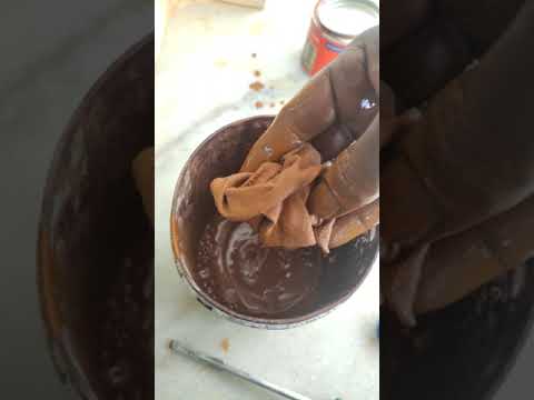 Teakwood Door polishing procedure tamil | Painting techniques | Tamilan Aadhan