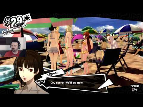Persona 5 playthrough pt265 - A Day At the Beach