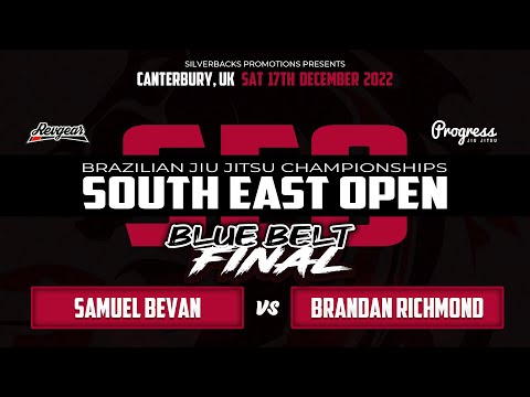 SouthEast BJJ Open - Samuel Bevan vs Brandan Richmond (Blue Belt - Final)