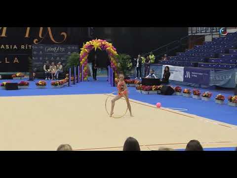 Taisiia Onofriichuk Hoop 30,750 GOLD - International Tournament "Andalucía Cup"