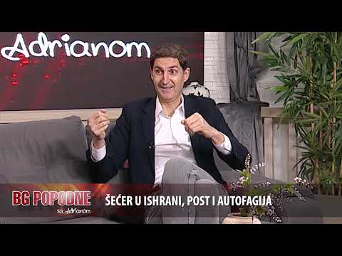 BG POPODNE  prof.dr Dejan Čubrilo ŠEĆER U ISHRANI,POST I AUTOFAGIJA — YouTube thumbnail