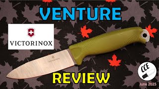Victorinox VENTURE - fixed blade survival #knifereview