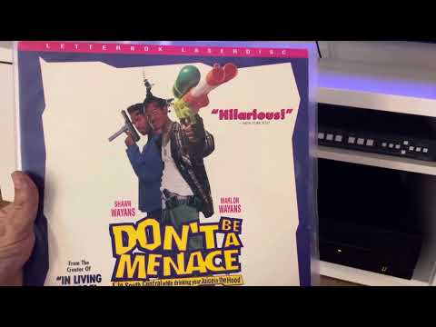 Pioneer Laserdisc Player With A Kramer upscaler 4K TV Hood Comedy Night