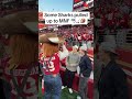 Some Sharks Pulled Up To Monday Night Football