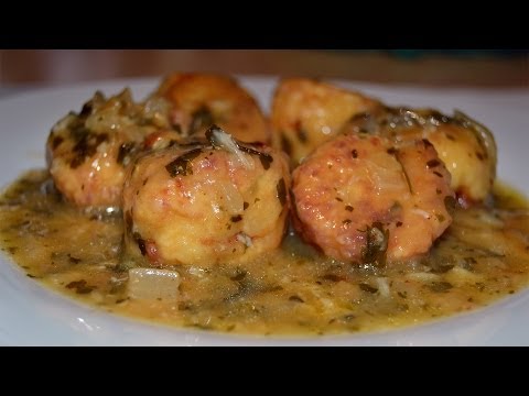 Hake Meatballs in Green Sauce - Easy Homemade Fish Balls Recipe