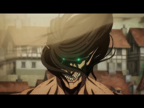 Attack on Shiganshina District | English Dub | ANIME NATION INDIA | #anime #attackontitan #4k