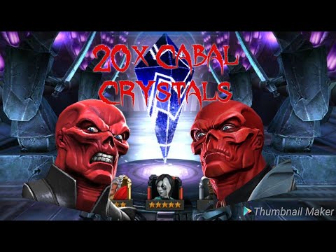 20x Cabal Crystals!!!! 5 Star red skull????