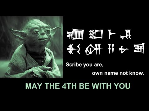 Yoda Wisdom Sumerian Style
