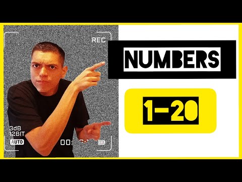 Numbers (1-20) 🔢- Números en Inglés fácil y rápido 2022[PRONUNCIACIÓN]