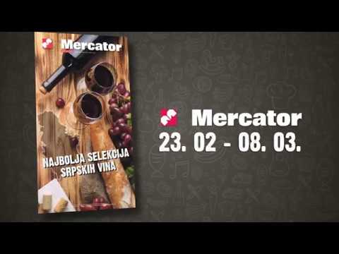 Mercator: najbolja selekcija srpskih vina 23.02. - 08.03.2017.