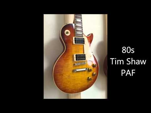 Gibson 57Classic vs 80s Tim Shaw PAF
