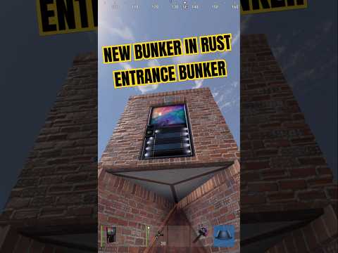 New Bunker Base Design in Rust (THE ENTRANCE BUNKER ) #rust #highlights #tips #rustgame #rusttips