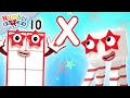 Multiplication for Kids Level 10 | Maths for Kids | Learn to count | @Numberblocks
