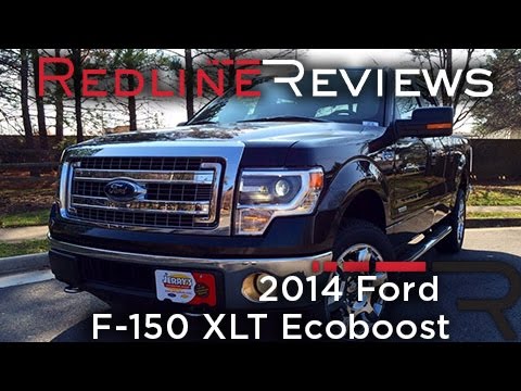2014 Ford F-150 XLT Ecoboost Review, Walkaround, Exhaust, & Test Drive