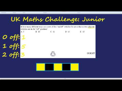 UK Maths Challenge: Junior - Combinations