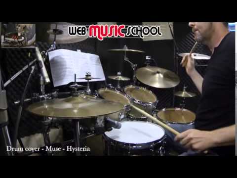 🥁 Muse Hysteria DRUM COVER | Drum Sheet Music Muse Hysteria | Muse Hysteria Drums