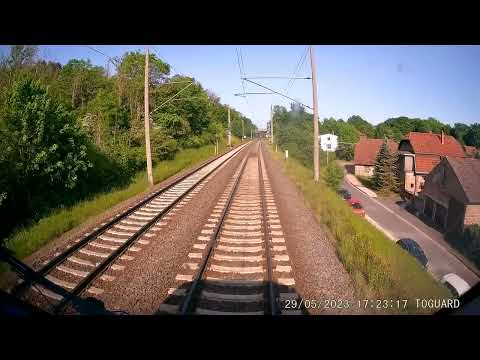 Führerstandsmitfahrt von Eisenach nach Leipzig - Abellio