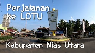 preview picture of video 'Perjalanan dari Kota Gunungsitoli ke Lotu Kab. Nias Utara'