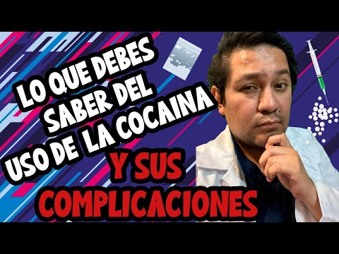 Lo que debes de saber del uso de cocaína y sus complicaciones