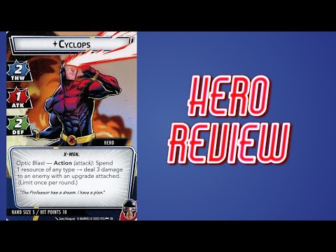 Marvel Champions Cyclops Hero Review