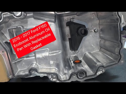 2015 - 2024 F150 2.7l Ecoboost Dorman Aluminum Oil Pan With Gasket F150 Plastic Replacement