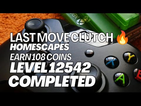 Homescapes Level 12542 | LAST MOVE 😱 Spent 900 Coins 💰