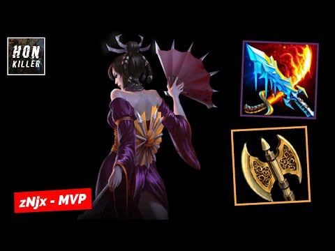 HoN The Dark Lady FROSTBURN with RUNED CLEAVER - MVP