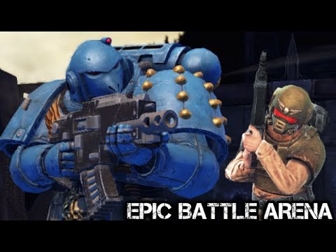 Ultramarines & Imperial Guard vs Orks! - Warhammer 40K: Space Marine, Augmented Mod