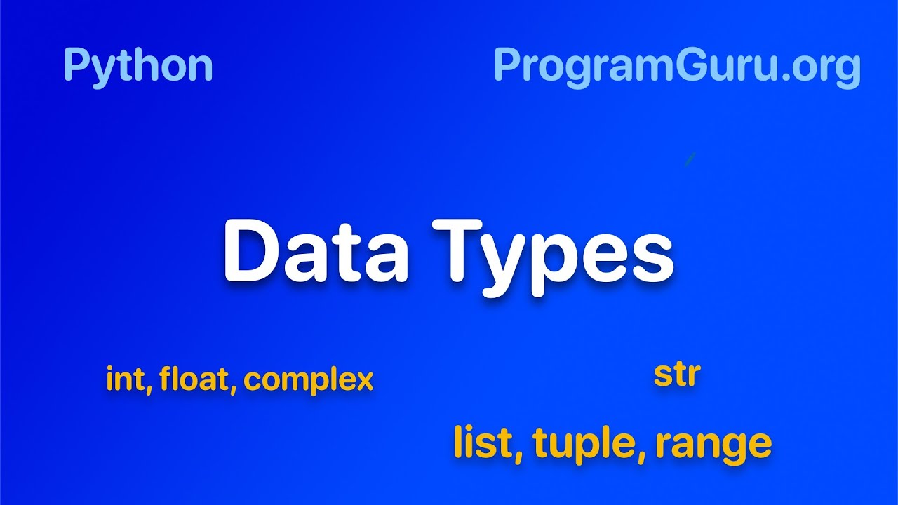 Python Data Types