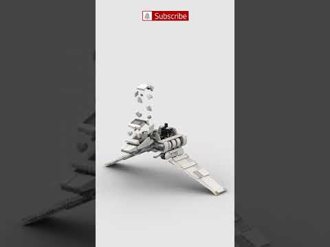 LEGO STAR WARS: Imperial Shuttle Tydirium (75094) ⭐️  Satisfying Building Animation #shorts