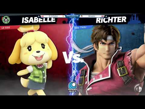 PXB2 - Whoophee (Richter) Vs. SirshyGuy (Pichu, Isabelle) - Winners Quarter-Final - Ultimate Singles