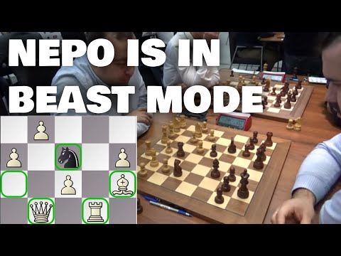 Nepomniachtchi doesn't hesitate to give up material | Petrosian - Nepomniachtchi | Reti opening